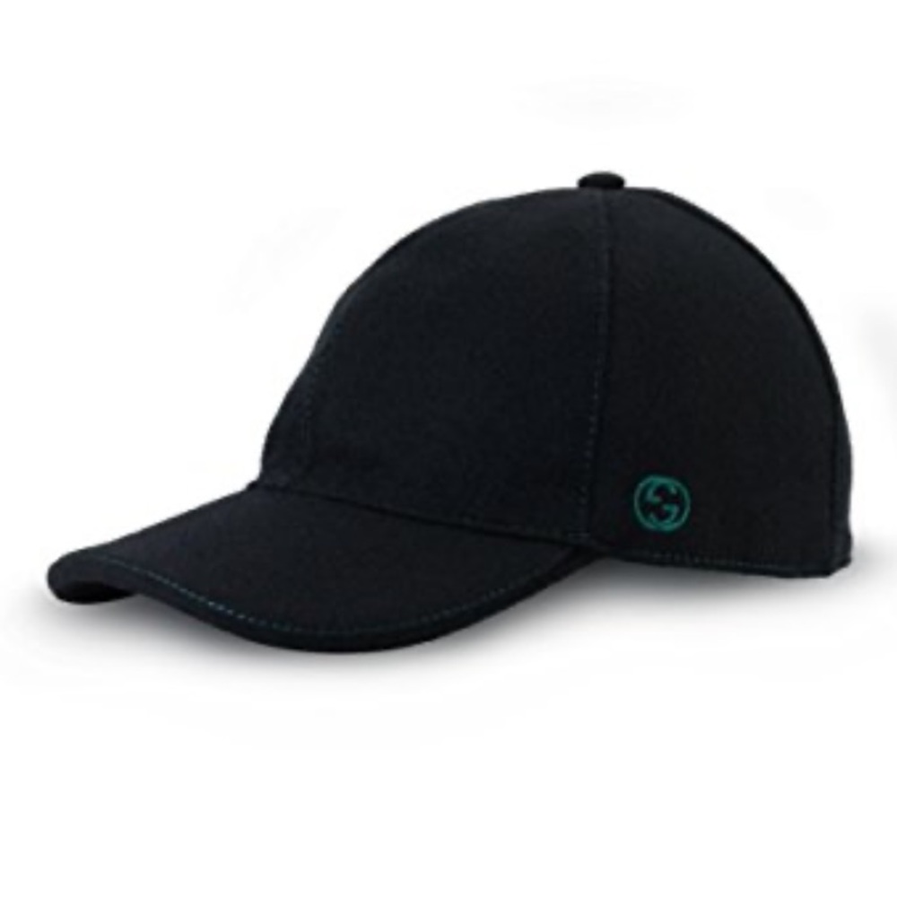 Authentic Gucci Black Cap with Green and Red Stripe - Picture 2 of 10